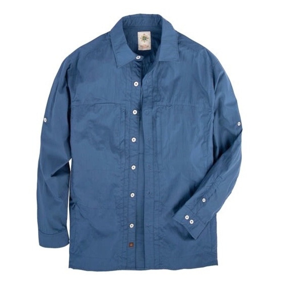 The Territory Ahead Bureau Chief Traveler Superlight Shirt Jac in Blue‎ - Large